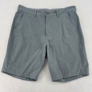 Free Fly Mens Latitude Shorts 36 Gray Heather Performance Stretch Quick Dry 8"